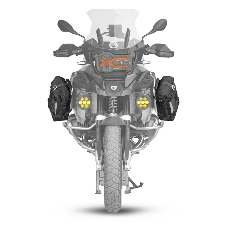 Rinowalk Mjx2001 6l Poliéster Motocicleta de Motocicletas Capacidad de la Bolsa de la Bolsa de la Mano Expansible Bolsa Colgante