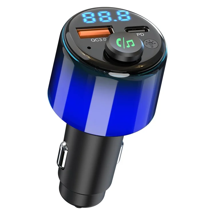 BC90 Car FM MP3 Player Bluetooth Transmitter PD 30W + QC 18W Fast Charging Charger with Ambient Light

Trasmettitore FM MP3 per auto BC90 con Bluetooth, caricatore PD da 30W + caricatore QC da 18W con ricarica rapida e luce ambiente