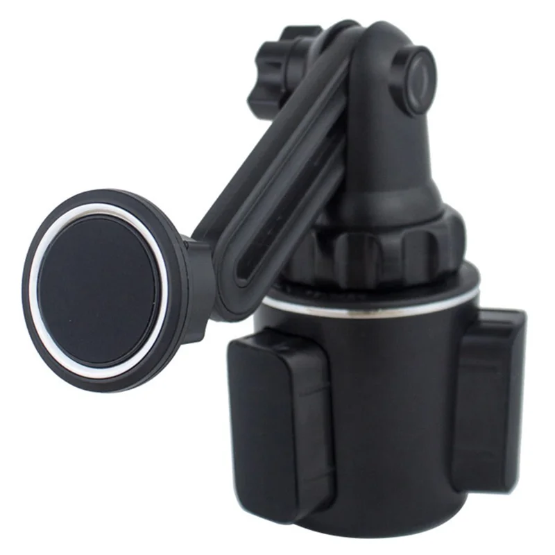 Car Cup Holder Tablet Mount 360 Degree Rotatable Magnetic Cell Phone Holder Bracket