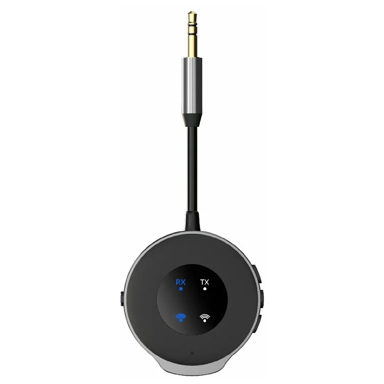 Trasmettitore ricevitore Bluetooth 5.3 per auto 2 in 1 Adattatore audio per streaming musicale wireless