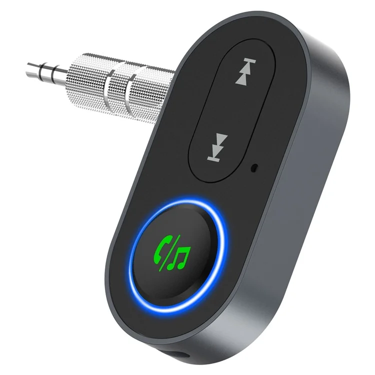 BR10 Car Bluetooth 5.0 Adapter 3.5mm Aux Audiomusik Wireless Receiver Freisprechanruf-adapter