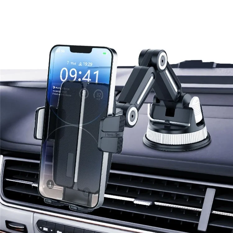 Suporte de Celular com Ventosa X251 para Painel/Para-brisa - Ajustável
