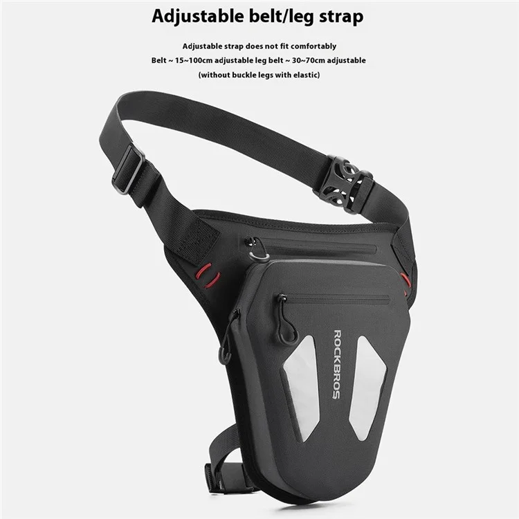 ROCKBROS 3017001801 / AS-081-1 Motorcycle Rider Leg Bag Unisex Waist Pack Crossbody Chest Bag