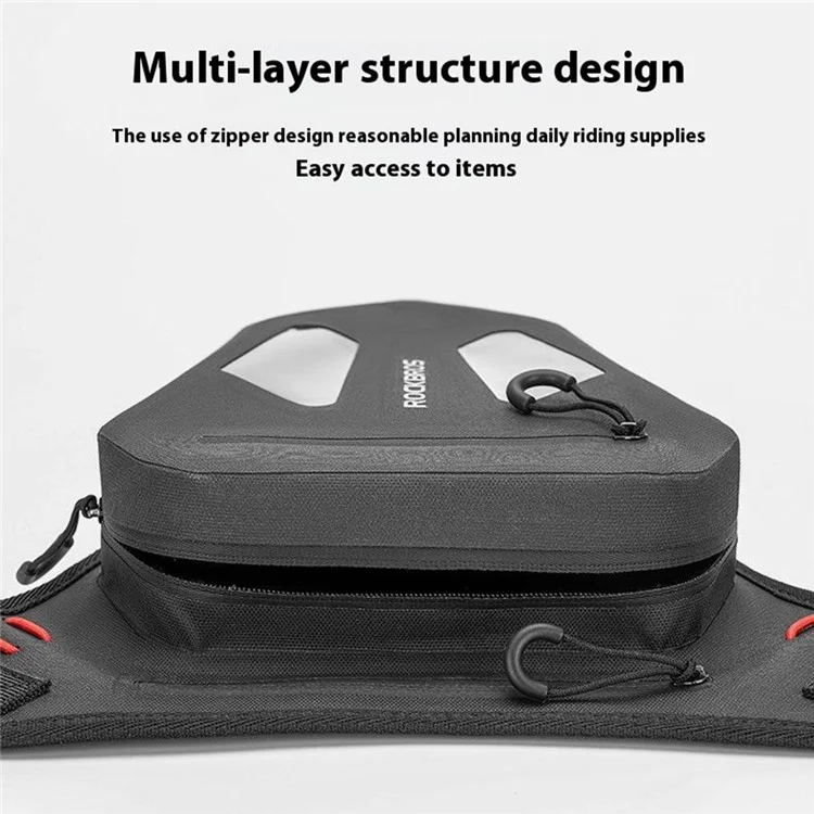 ROCKBROS 3017001801 / AS-081-1 Motorcycle Rider Leg Bag Unisex Waist Pack Crossbody Chest Bag
