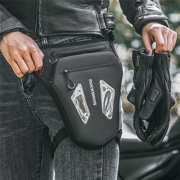 ROCKBROS 3017001801 / AS-081-1 Motorcycle Rider Leg Bag Unisex Waist Pack Crossbody Chest Bag
