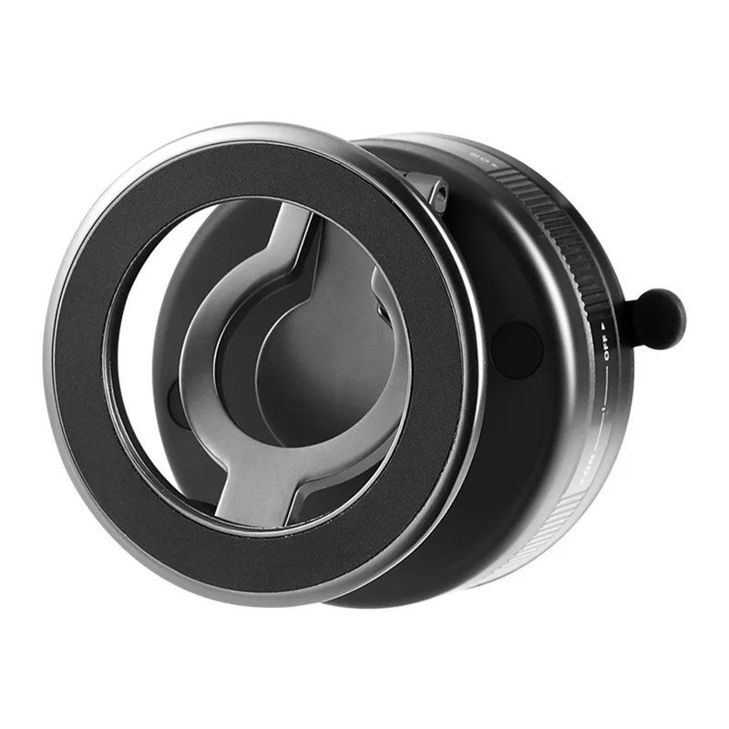 S11 Dashboard Magnetic Car Phone Holder 360° Rotation Foldable Alloy Mobile Phone Mount