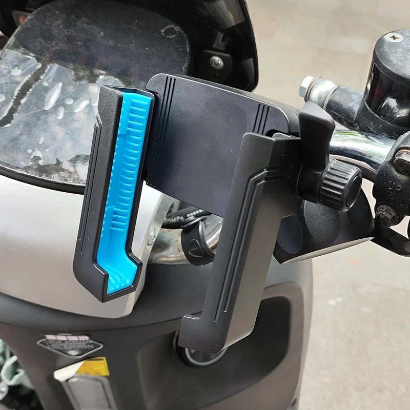 Soporte de Móvil para Bicicleta Giratorio para E-Bike, Motocicleta, Cochecito y Carro de Golf