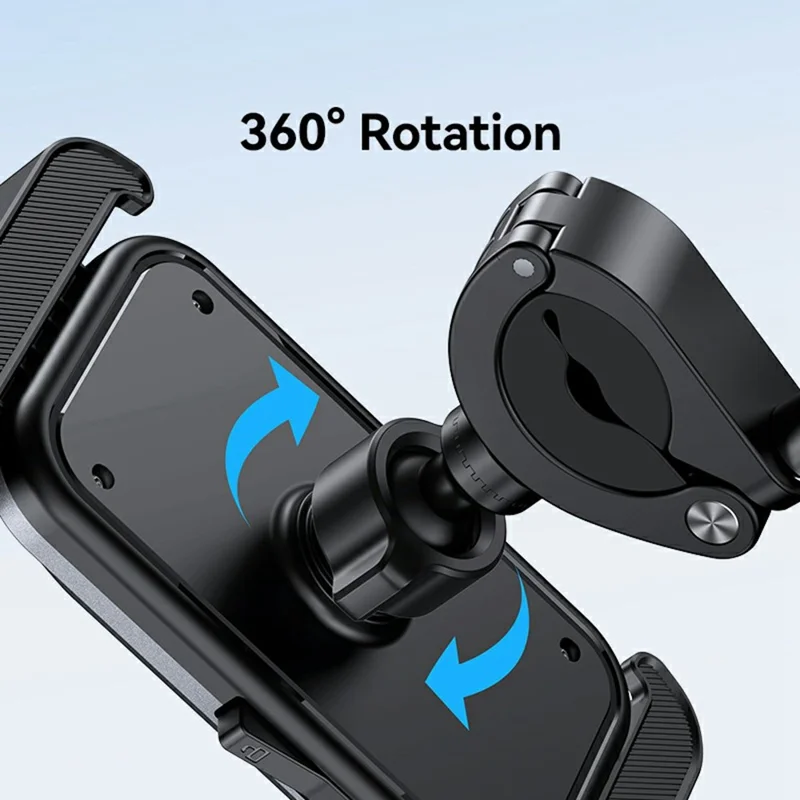 USAMS ZJ082 Bike Motorcycle Universal Phone Mount Holder Handlebar Rearview Mirror Bracket