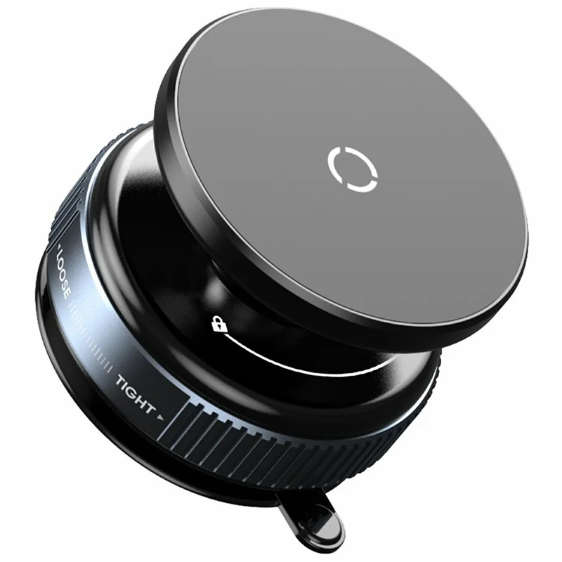 Support de téléphone magnétique X97 pour voiture - Support de tableau de bord avec ventouse pour smartphone - Noir
