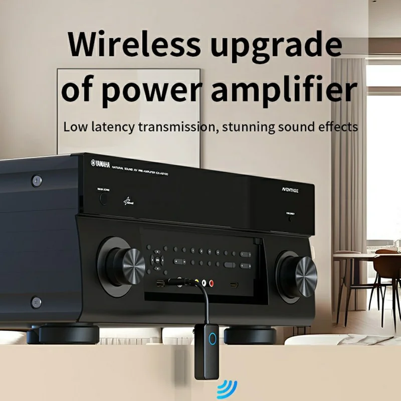 M30 2 In 1 Bluetooth-compatible 5.4 Audio Receiver Transmitter for Car TV AUX Stereo Wireless Adapter