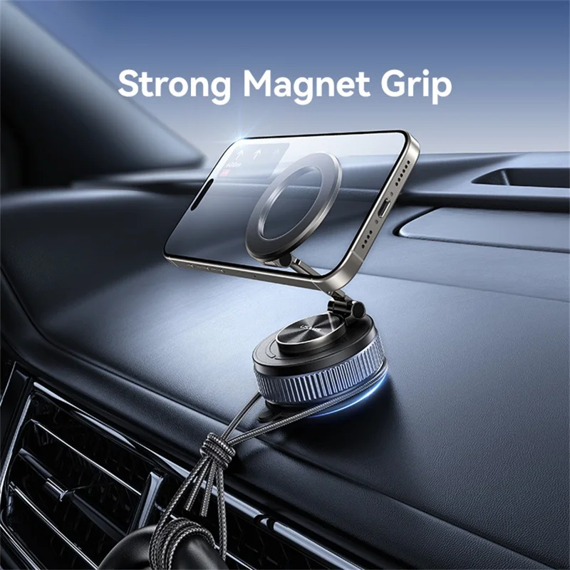 USAMS ZJ084 Vacuum Suction Cup Magnetic Phone Mount Holder 720-Degree Rotation