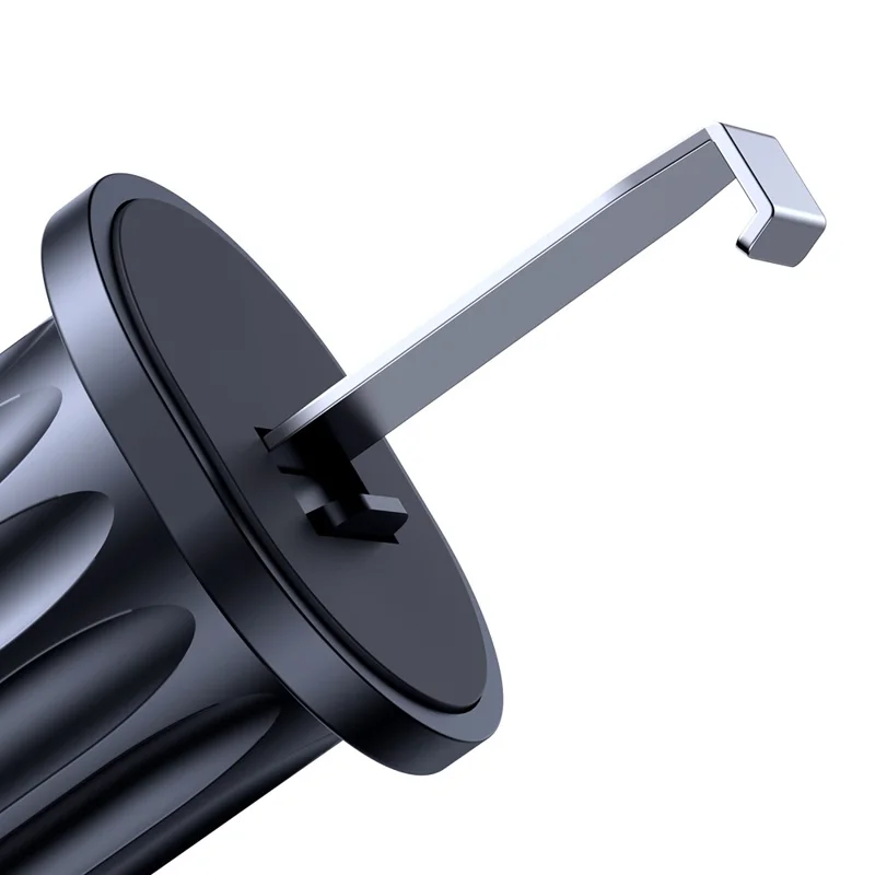 USAMS ZJ085 Air Vent Car Phone Holder One Touch Lock Release Rotating Phone Mount with Alloy Hook