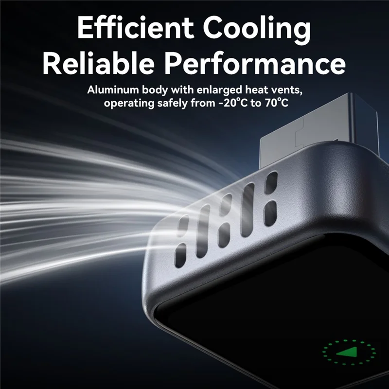 Adaptateur JOYROOM JR-CP3 2 en 1 sans fil CarPlay Android Auto, Dongle USB-A à connexion automatique rapide - Noir