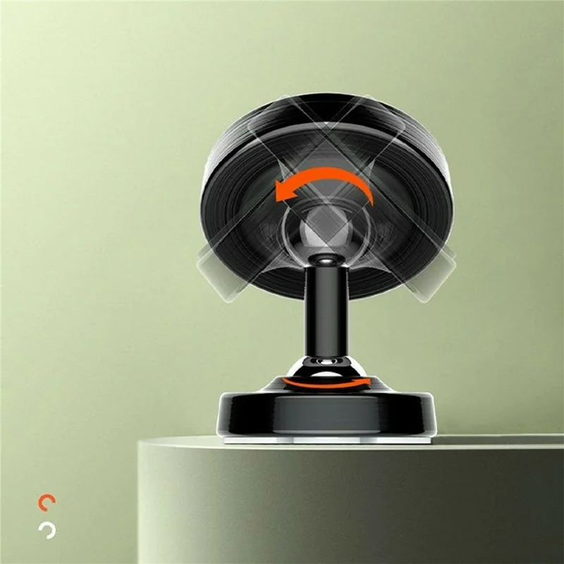 Supporto Magnetico per Telefono Auto Mini LDNIO MG08 con Rotazione a 360° Supporto Universale da Auto e da Tavolo - Nero