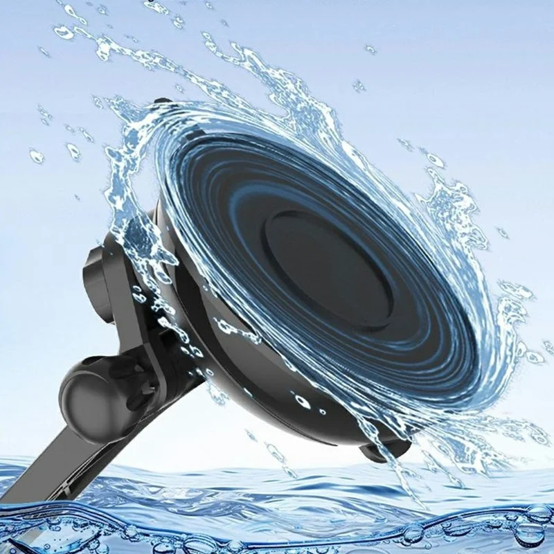 Car Phone Mount 360 Degree Rotation Vacuum Suction One Click Release Stand for Windshield Dashboard - X261B