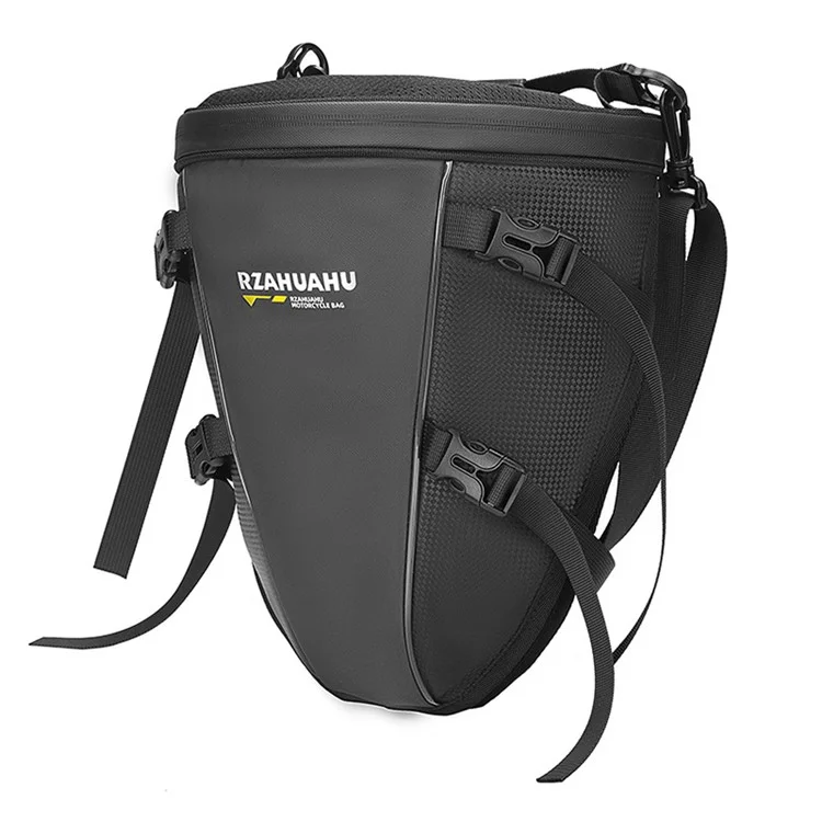RZAHUAHU 13L Bolsa Trasera Impermeable para Motocicleta Capacidad Grande Cáscara Dura Multifuncional Bolso de Cola para Motocicleta