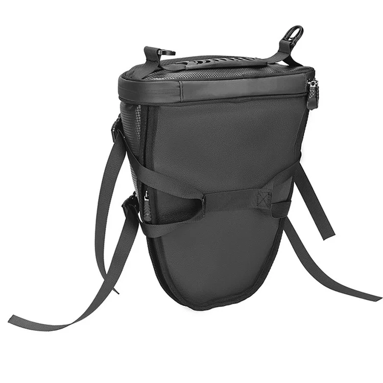 RZAHUAHU 13L Bolsa Trasera Impermeable para Motocicleta Capacidad Grande Cáscara Dura Multifuncional Bolso de Cola para Motocicleta