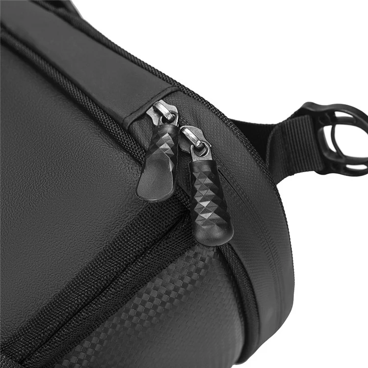 RZAHUAHU 13L Bolsa Trasera Impermeable para Motocicleta Capacidad Grande Cáscara Dura Multifuncional Bolso de Cola para Motocicleta