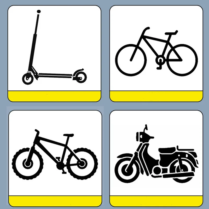 RZAHUAHU 5L Motorcycle Electric Bike Scooter Handlebar Storage Bag Bicycle Hanging Bag - Tree