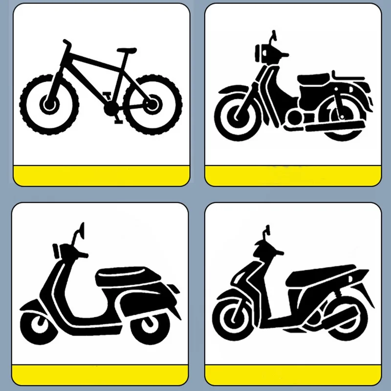 RZAHUAHU 5L Motorcycle Electric Bike Scooter Handlebar Storage Bag Bicycle Hanging Bag - Tree