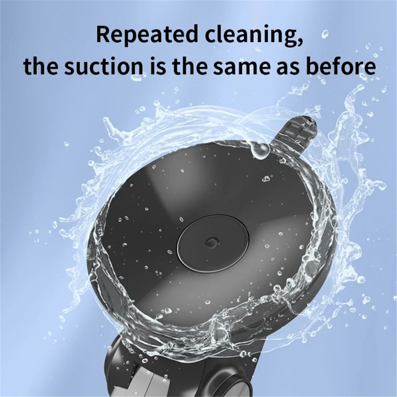 XZ3+JZ3 Car Dashboard / Windshield Mount Three Segment Nano Suction Cup Base Automatic Clamping Phone Holder Bracket