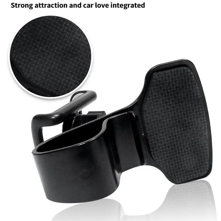Universal Car Dashboard HUD Clip Phone Holder Rotatable Mobile Phone Stand Bracket with Air Vent Clip