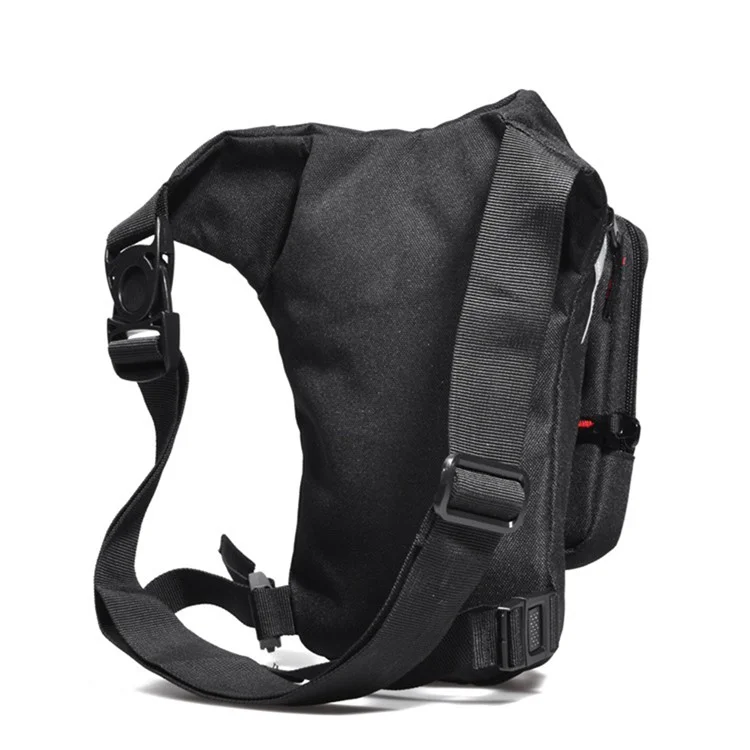 CUCYMA CB-1609 Motorcycle Waist Leg Bag 1680D Oxford Cloth Fanny Pack with Touch Screen Phone Pocket