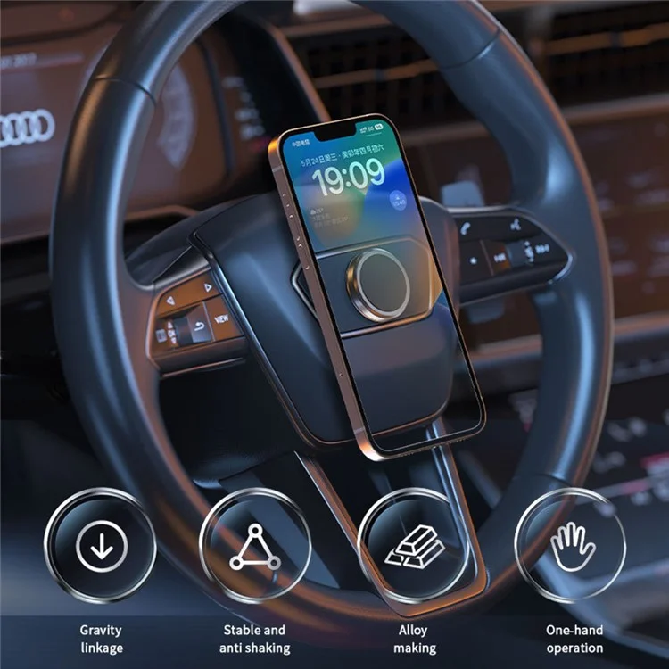Suporte de Montagem de Telefone Criativo para Carro