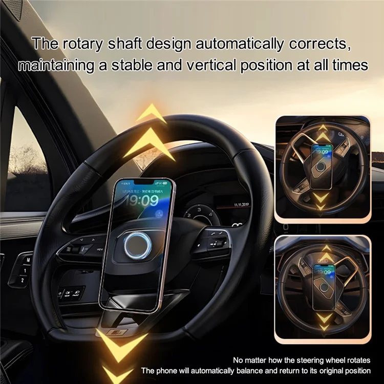 Suporte de Montagem de Telefone Criativo para Carro