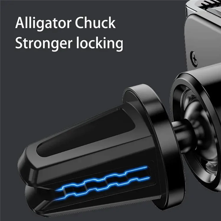 CD Texture Car Air Outlet Gravity Phone Holder 360 Gradi Ruotabile Supporto per Cellulare