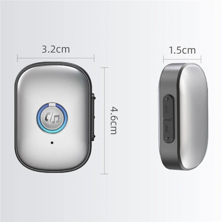W1 Hände frei AUX Auto Bluetooth Receiver Tragbar Mini BT 5.3 Receiver Auto Audio Adapter