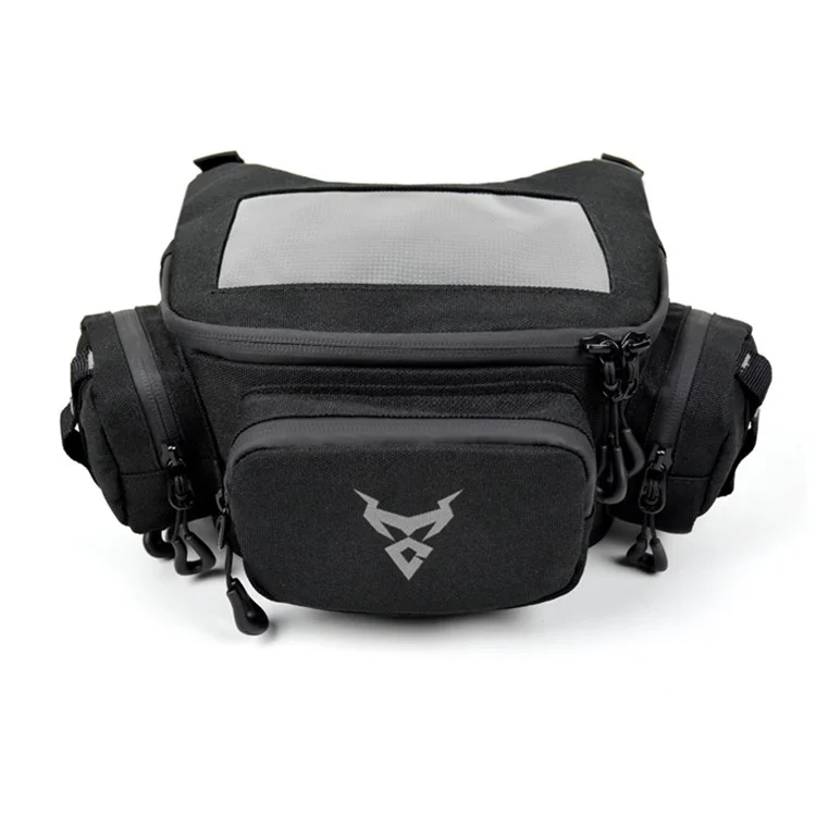 Sac de guidon de moto MOTOCENTRIC 11-MC-0117 E-Bike, sac de rangement étanche pour la conduite - Gris