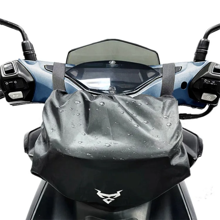 Sac de guidon de moto MOTOCENTRIC 11-MC-0117 E-Bike, sac de rangement étanche pour la conduite - Gris