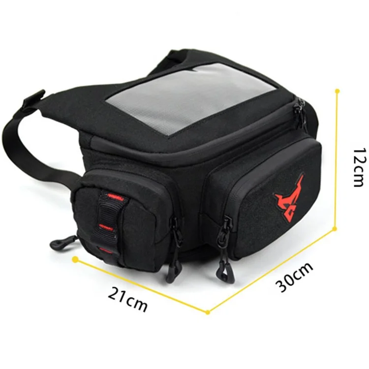 Sac de guidon de moto MOTOCENTRIC 11-MC-0117 E-Bike, sac de rangement étanche pour la conduite - Gris