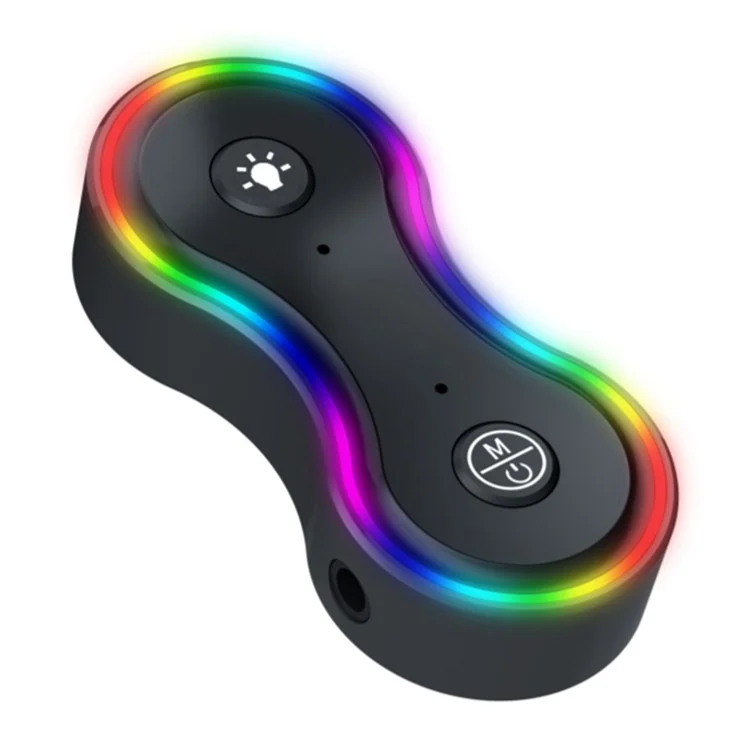 Q8 Bluetooth-compatible 5.3 Audio Adapter Portable 2-in-1 Wireless Receiver / Transmitter MP3 Player