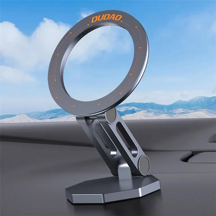 DUDAO F17+ Car Dashboard Magnetic Phone Holder Stand for iPhone 16 / 16 Plus / 16 Pro / 16 Pro Max