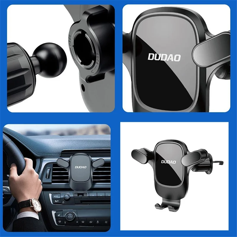 DUDAO F5Pro ABS Car Air Outlet Phone Holder Rotatable Cellphone Bracket