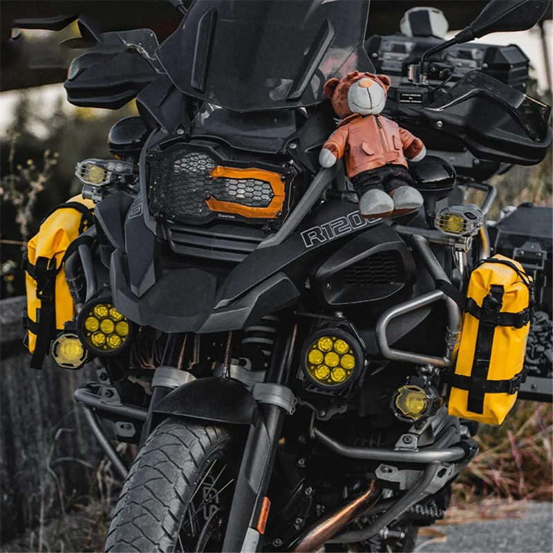 MOTOWOLF MDL0715 Waterproof Motor Bumper Dry Bag Motorcycle Tank Side Saddle Pack - Army Green