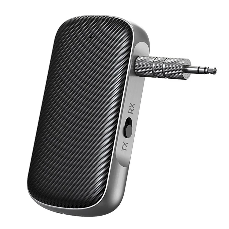 GR11-JL Wireless Bluetooth 5.3 Adapter Metallischer Audioempfänger-Sender, Unterstützung für 2 Telefone