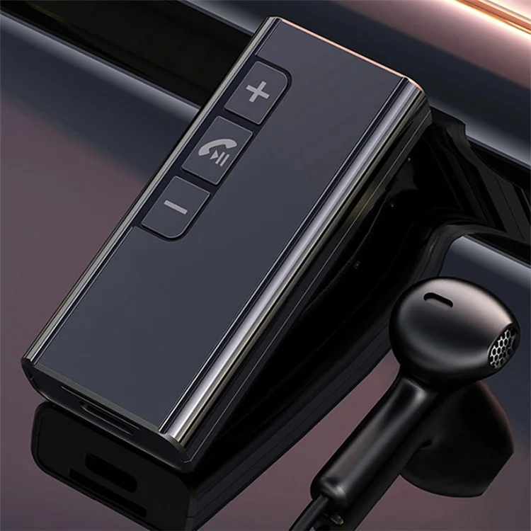 GR13 Car Bluetooth-compatible Adapter Power Digital Display Audio Music Wireless Receiver Hands-free Call Adapter