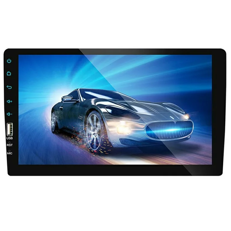 RH752A para Coche Reproductor Multimedia MP5 con Pantalla Táctil de 9 Pulgadas, Bluetooth, Radio FM