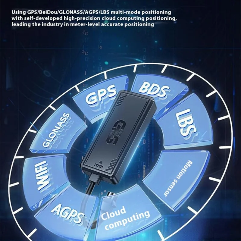 PG07 4G GPS-трекер для автомобиля, мотоцикла, автомобиля, антикражный локатор, без необходимости зарядки, 4-проводной / с реле