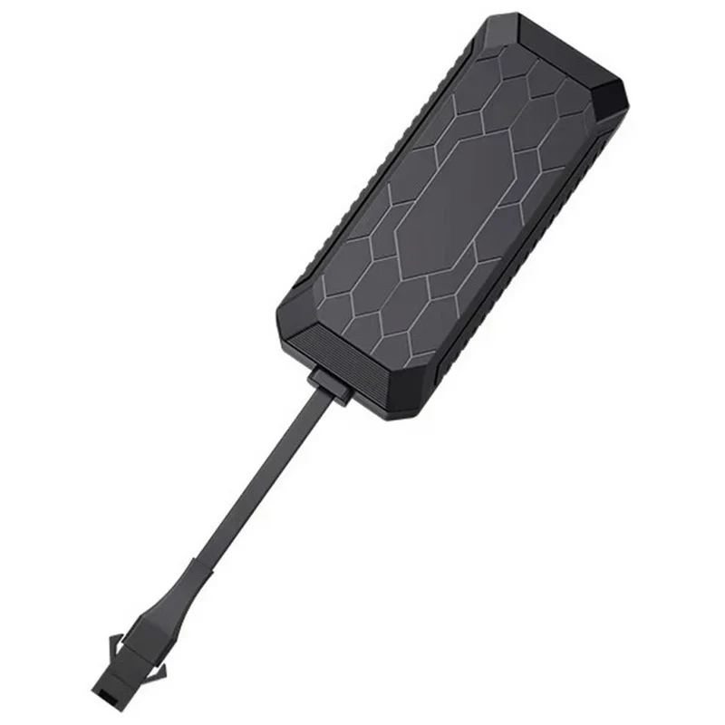 2G GPS Vehicle Tracker Real Time Locator Car Motorcycle Anti-Theft Tool - Black