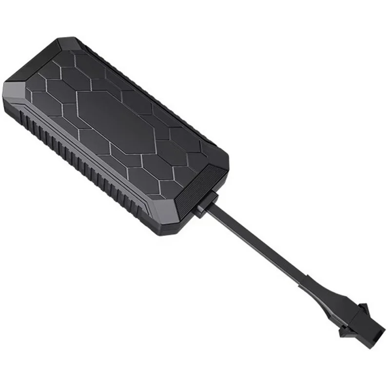 2G GPS Vehicle Tracker Real Time Locator Car Motorcycle Anti-Theft Tool - Black
