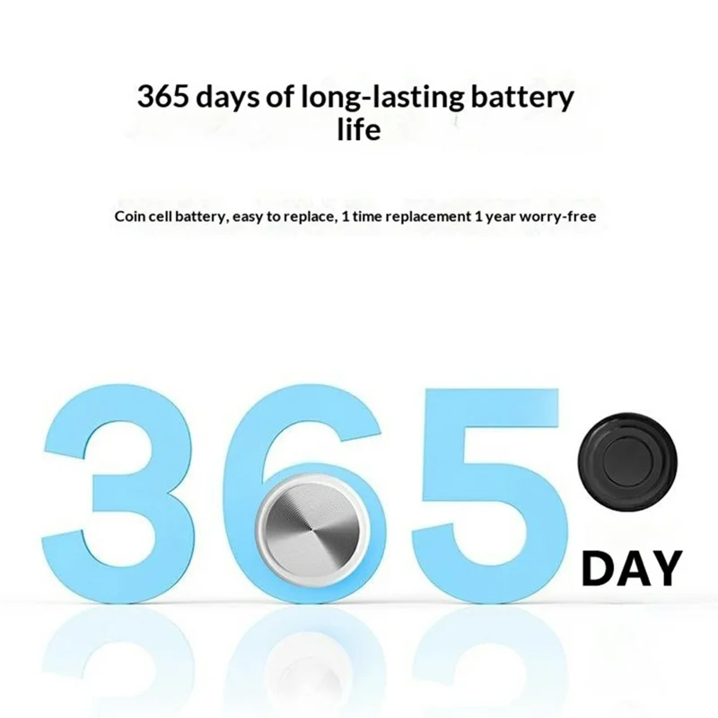 F5 Circular Design Mini Pet GPS Tracker Anti-Lost Device Global Positioning Locator for iOS / Android - Black