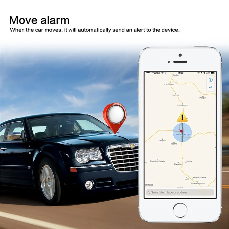 Трекер TKSTAR TK918 GPS с сильным магнитом, автомобильный, с функцией позиционирования в реальном времени, управление автопарком, длительное время ожидания, сигнализация - штекер ЕС