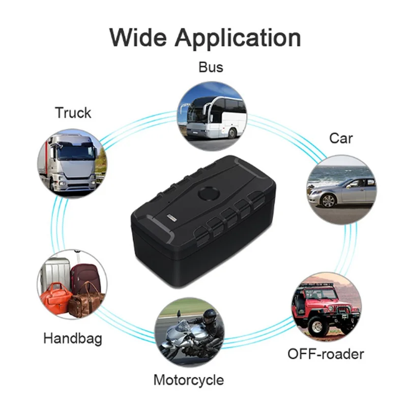 Трекер TKSTAR TK918 GPS с сильным магнитом, автомобильный, с функцией позиционирования в реальном времени, управление автопарком, длительное время ожидания, сигнализация - штекер ЕС