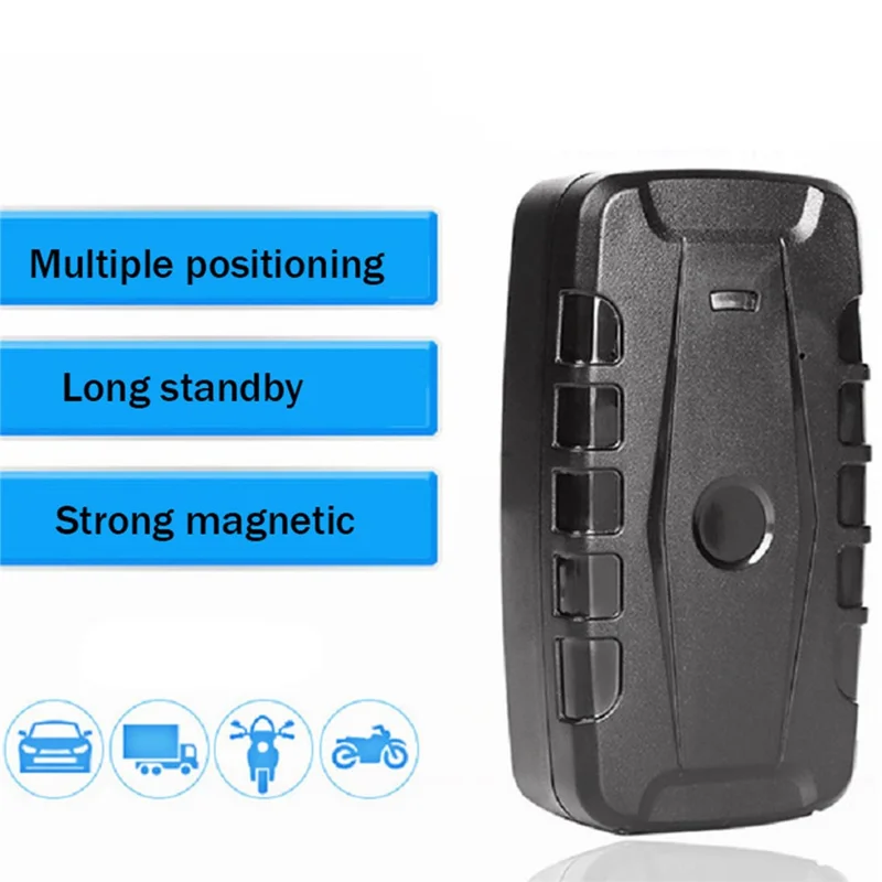 Трекер TKSTAR TK918 GPS с сильным магнитом, автомобильный, с функцией позиционирования в реальном времени, управление автопарком, длительное время ожидания, сигнализация - штекер ЕС