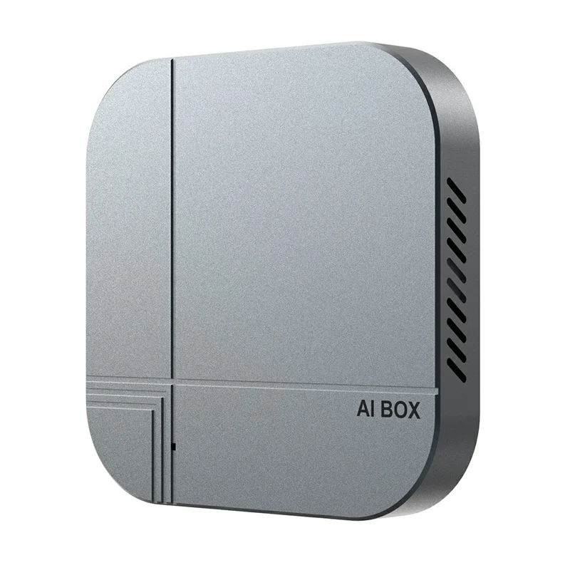 Adaptateur K712 4+32 Go Boîtier AI Wireless CarPlay Android Auto pour véhicules iPhone Android - Argent