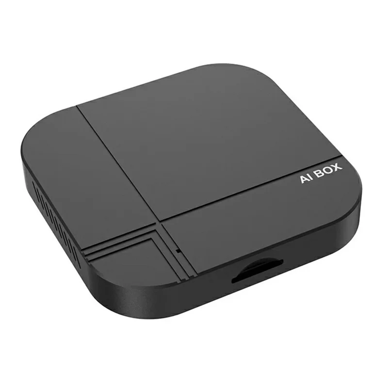 K712 4+32GB Wireless CarPlay Android Auto AI Box Adapter for iPhone Android Vehicles - Black